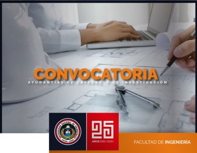 CONVOCATORIA A POSTULACIÓN DE AYUDANTÍAS DE CÁTEDRA Y DE INVESTIGACIÓN PERÍODO NOVIEMBRE 2020 - ABRIL 2021