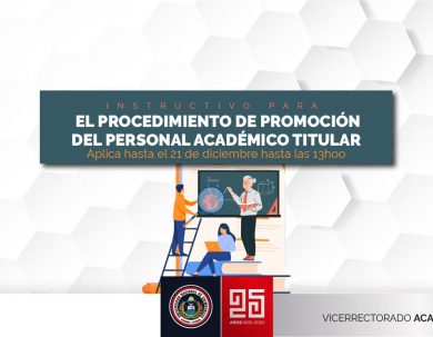INSTRUCTIVO PARA EL PROCEDIMIENTO DE PROMOCIÓN DEL PERSONAL ACADÉMICO TITULAR