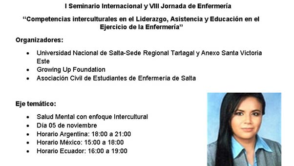 Participamos en el I Seminario Internacional y VIII Jornada de Enfermería