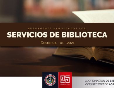 SERVICIOS DE LA COORDINACIÓN DE BIBLIOTECA