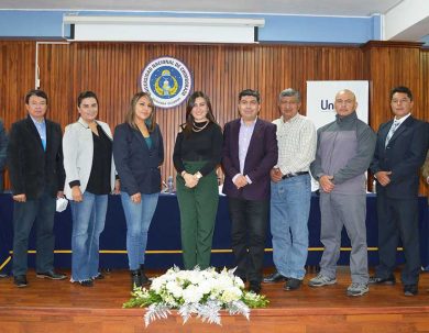 Programa acto de posesión miembros junta general electoral asamblea de representantes FCPC-C-UNACH 2021-2023