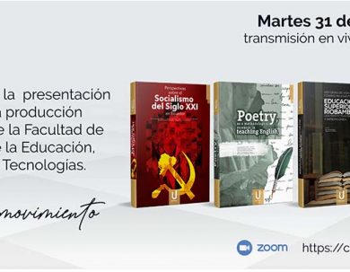 INVITACIÓN A LA PRESENTACIÓN VIRTUAL DE LA PRODUCCIÓN CIENTÍFICA DE LA FACULTAD DE CIENCIAS DE LA EDUCACIÓN HUMANAS Y TECNOLOGÍAS