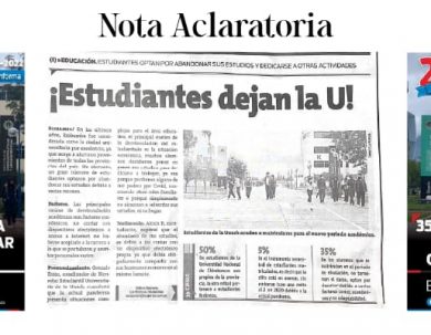 NOTA ACLARATORIA