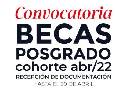 CONVOCATORIA BECAS POSGRADO