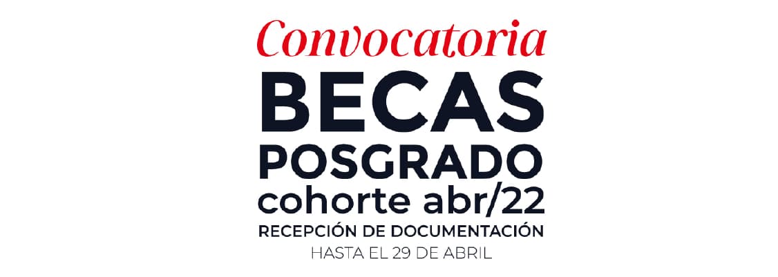 CONVOCATORIA BECAS POSGRADO