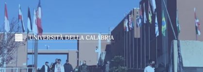 BECAS DE MAESTRÍAS INTERNACIONALES DE LA UNIVERSITÀ DELLA CALABRIA 2022-2023