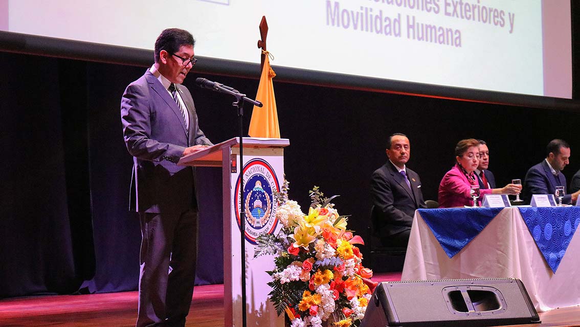 La Unach fue sede de la XXII Mesa Nacional de Movilidad Humana