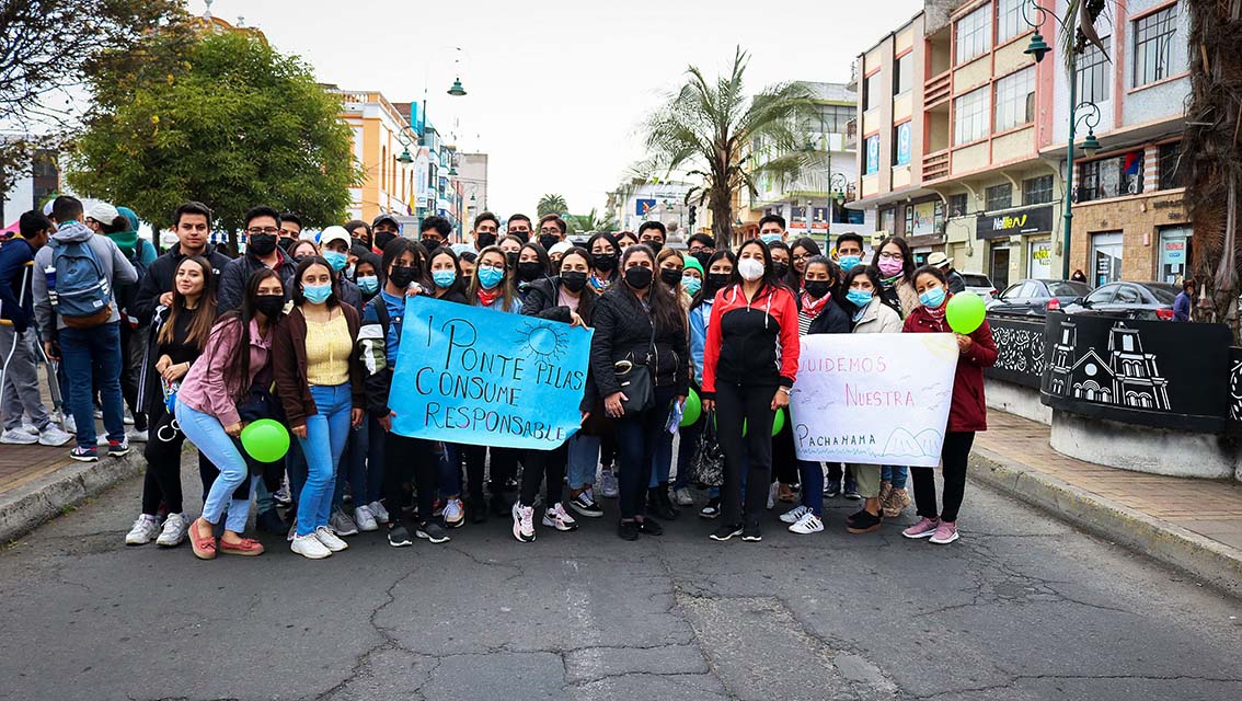 Marcha a favor del Comercio Justo y el Consumo Responsable