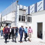 BDE y Unach constataron el avance de construcción de los Laboratorios de Ingeniería