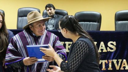 Carrera de Economía entregó modelos de gestión y de negocio a los GADs parroquiales rurales de Chimborazo