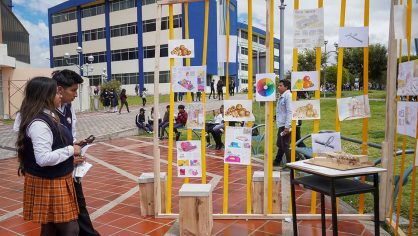 11 colegios asistieron a la Feria de oferta académica de la Unach