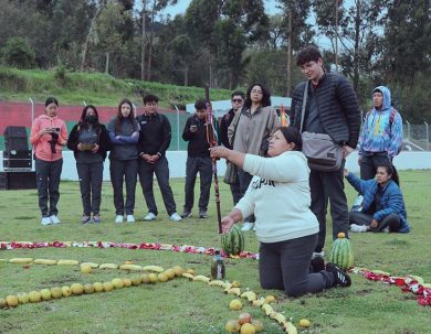 La Unach fue parte del “Chaquiñán al Inti Raymi, Cebadas 2023”