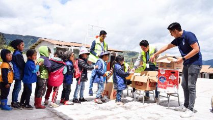 UNASCE realiza actividades recreativas por el Día del Niño en zonas rurales