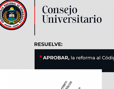 Consejo Universitario aprobó la reforma al Código de Ética Institucional