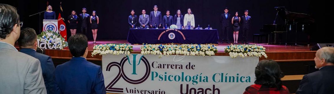 Sesión Solemne por el XX Aniversario de Psicología Clínica