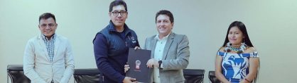 UNACH Y MORONA FIRMAN CONVENIO EN BENEFICIO DE LA CIENCIA Y LA CULTURA