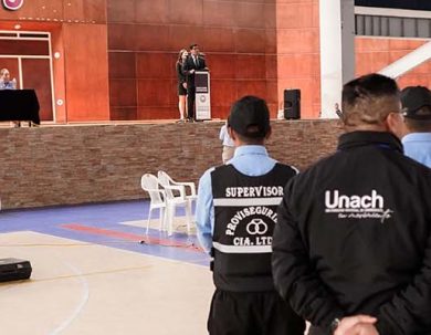 Feria de seguridad en la Unach