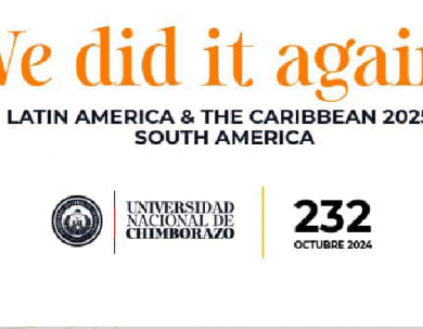 LA UNACH SE POSICIONA POR QUINTO AÑO CONSECUTIVO EN EL RANKING QS DE UNIVERSIDADES DE AMÉRICA LATINA 2025