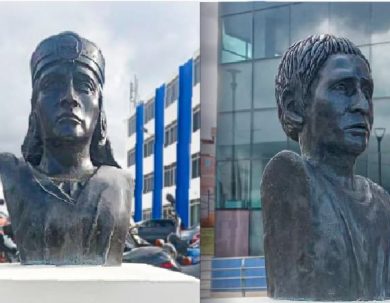 UNACH CUENTA CON EXHIBICIÓN PERMANENTE DE BUSTOS ESCULTÓRICOS DE ATAHUALPA Y FERNANDO DAQUILEMA