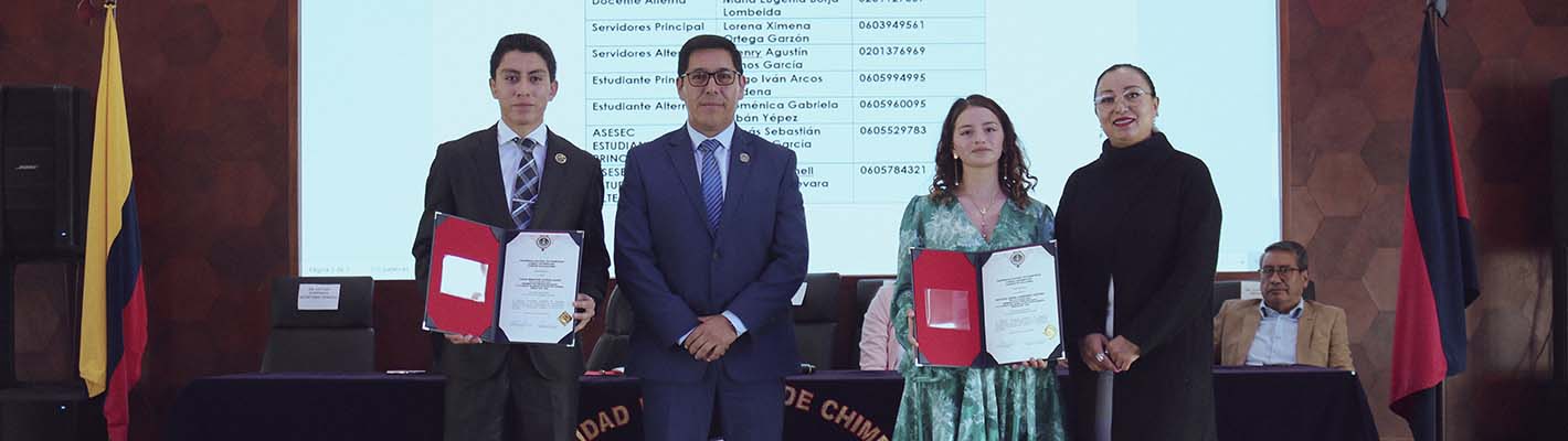 UNACH POSESIONÓ A LOS NUEVOS REPRESENTANTES DE COGOBIERNO 2025- 2027