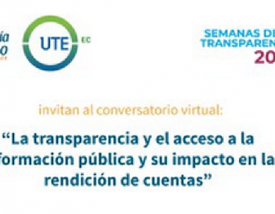 CONVERSATORIO "LA TRANSPARENCIA Y EL ACCESO A LA INFORMACIÓN PÚBLICA Y SU IMPACTO EN LA RENDICIÓN DE CUENTAS"