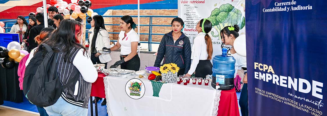 Feria Emprender en Movimiento FCPA 2025: Innovación, talento joven y vinculación productiva