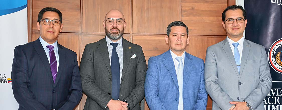 Firma de convenios entre la Unach y el Consejo de la Judicatura fortalece vínculos académicos e institucionales