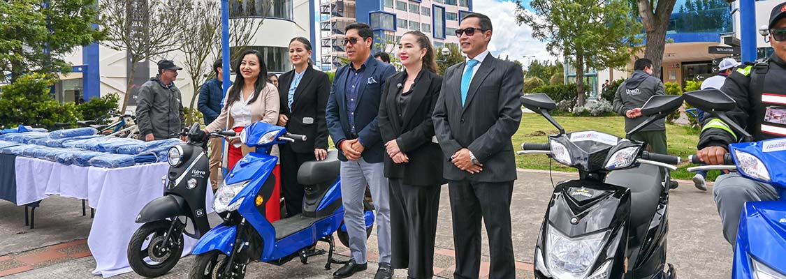 UNACH IMPULSA LA MOVILIDAD SOSTENIBLE Y FORTALECE SU SISTEMA DE SEGURIDAD INSTITUCIONAL