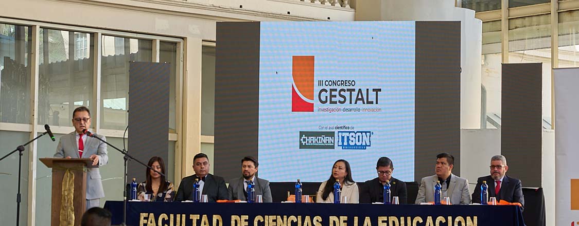III Congreso GESTALT 2025: Innovación, diseño y sostenibilidad desde la Unach