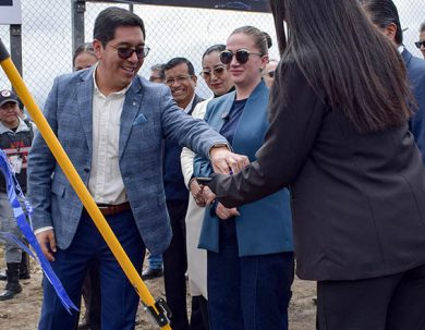 UNACH COLOCA LA PRIMERA PIEDRA DEL NUEVO EDIFICIO DE LA FACULTAD DE CIENCIAS DE LA SALUD