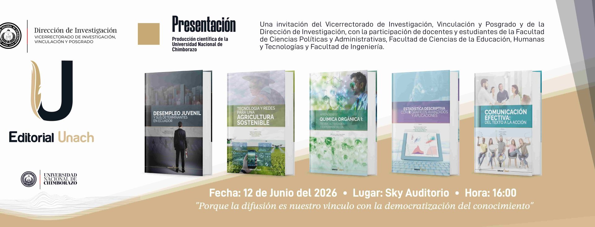 PRODUCCIÓN CIENTÍFICA DE LA UNIVERSIDAD NACIONAL DE CHIMBORAZO DE LA FACULTAD DE CIENCIAS POLÍTICAS Y ADMINISTRATIVAS, FACULTAD DE CIENCIAS DE LA EDUCACIÓN, HUMANAS Y TECNOLOGÍAS Y FACULTAD DE INGENIERÍA.