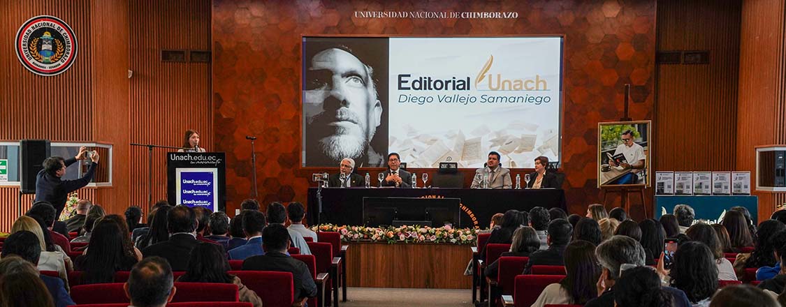 Unach presentó producción académica y rindió homenaje a Diego Vallejo Samaniego