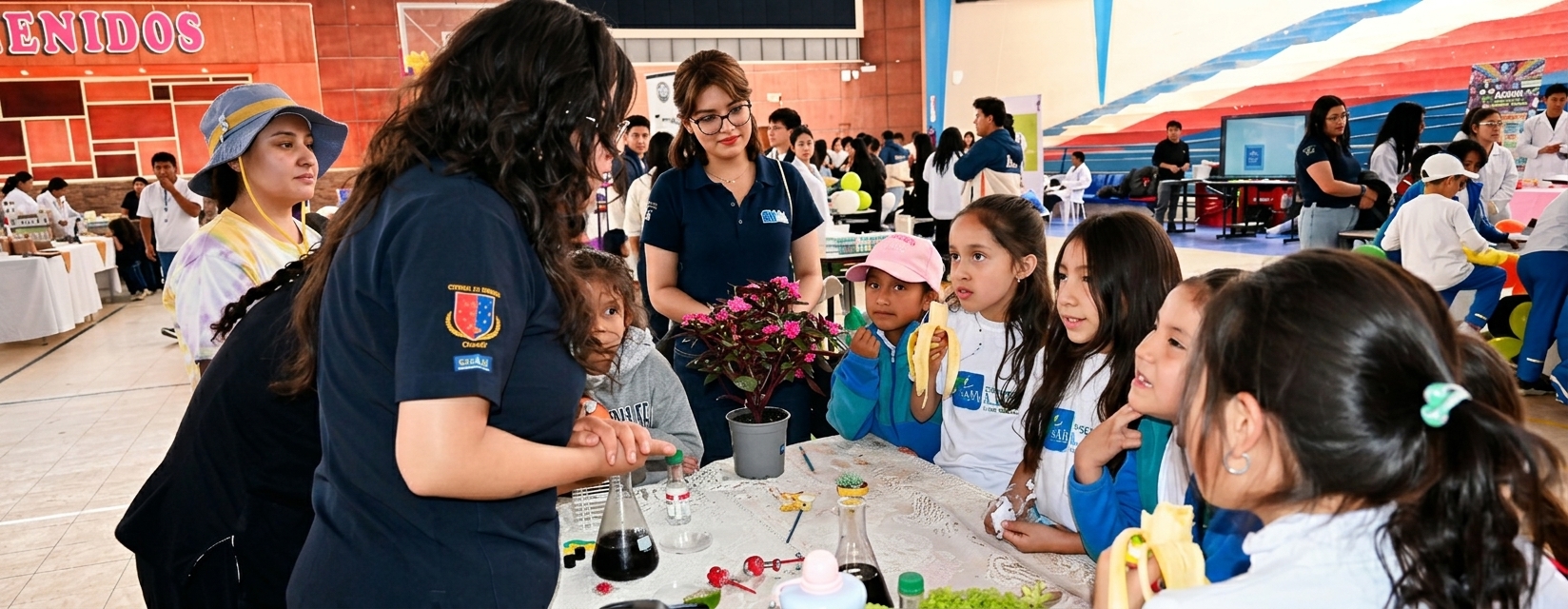 🧪 Más vinculación con 300 niños a través de la Feria Científica “Little Scientist” de la Unach