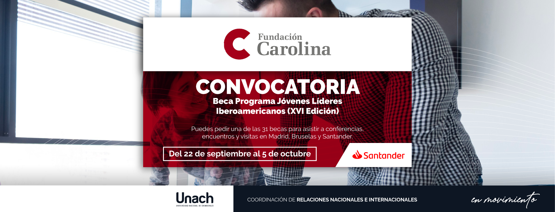 CONVOCATORIA BECA PROGRAMA JÓVENES LÍDERES IBEROAMÉRICANOS  (XVI EDICIÓN)