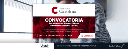 CONVOCATORIA BECA PROGRAMA JÓVENES LÍDERES IBEROAMÉRICANOS  (XVI EDICIÓN)