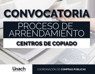CONVOCATORIA PARA EL PROCESO DE  ARRENDAMIENTO DE LOS CENTROS DE COPIADO DE LAS FACULTADES DE INGENIERÍA Y CIENCIAS POLÍTICAS Y ADMINISTRATIVAS