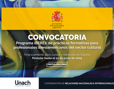 CONVOCATORIA PROGRAMA IBEREX DE PRÁCTICAS FORMATIVAS PARA PROFESIONALES IBEROAMÉRICANOS DEL SECTOR CULTURAL