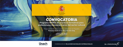 CONVOCATORIA PROGRAMA IBEREX DE PRÁCTICAS FORMATIVAS PARA PROFESIONALES IBEROAMÉRICANOS DEL SECTOR CULTURAL