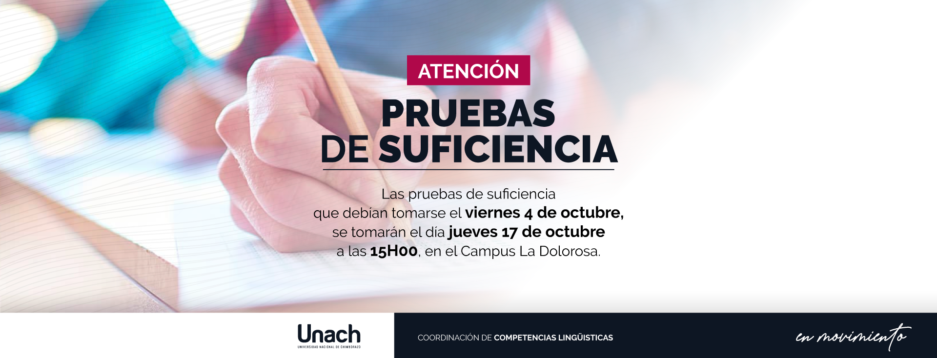 PRUEBAS DE SUFICIENCIA