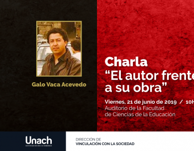 CHARLA :  EL AUTOR FRENTE A SU OBRA