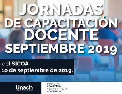 JORNADAS DE CAPACITACIÓN DOCENTE SEPTIEMBRE 2019