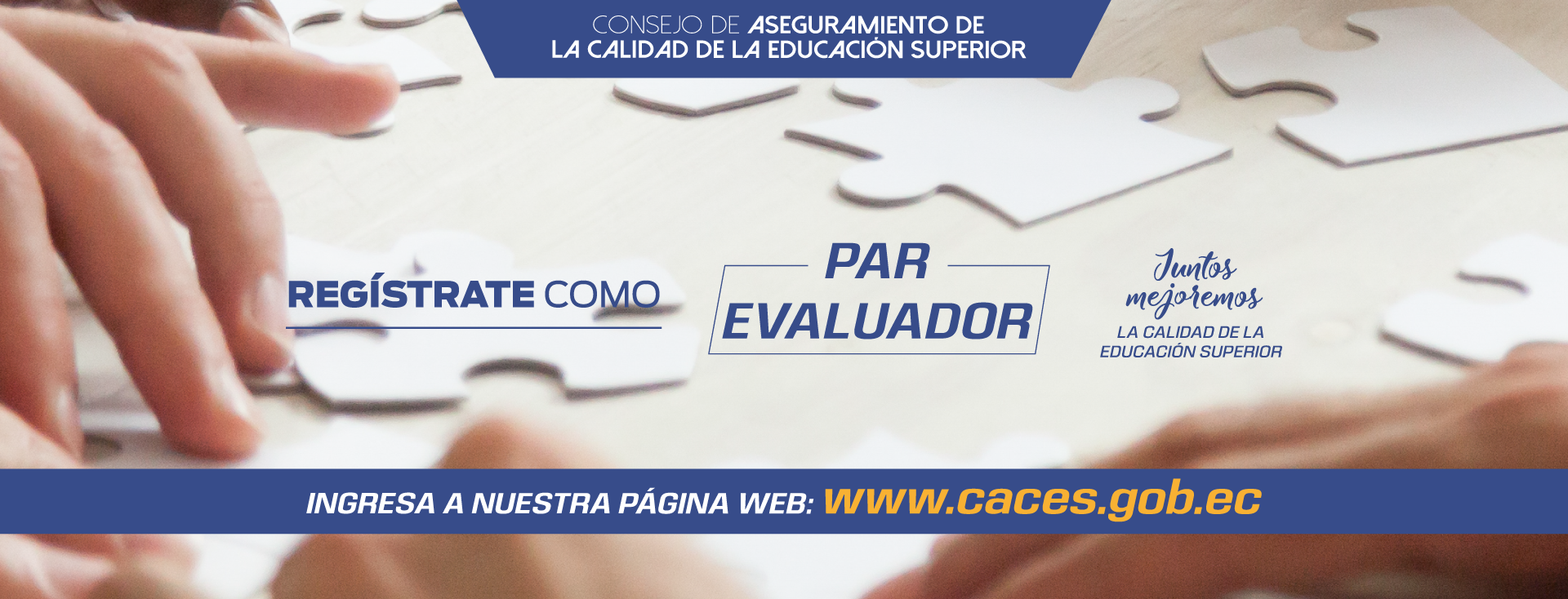 REGÍSTRATE COMO PAR EVALUADOR