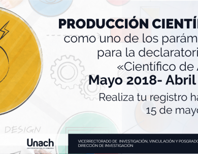 CONVOCATORIA: REGISTRO DE PUBLICACIONES
