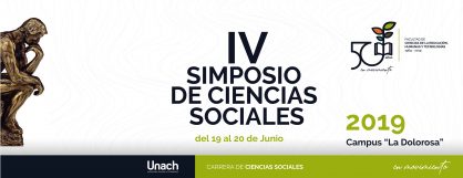 IV SIMPOSIO DE CIENCIAS SOCIALES 2019
