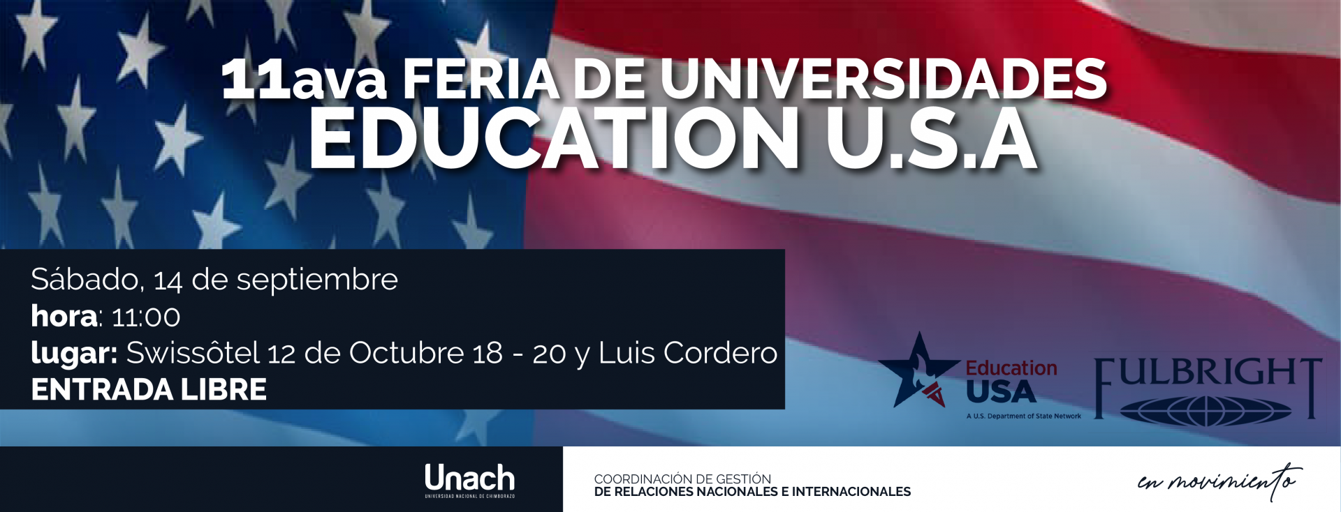 PRIMERA FERIA DE UNIVERSIDADES  EDUCATION U.S.A