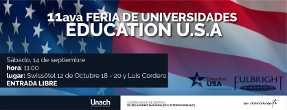 PRIMERA FERIA DE UNIVERSIDADES  EDUCATION U.S.A