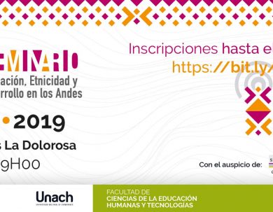 SEMINARIO EDUCACIÓN, ETNICIDAD Y DESARROLLO DE LOS ANDES