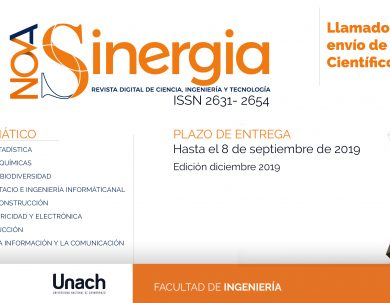 LLAMADO A ENVÍO ARTÍCULOS CIENTÍFICOS