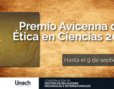 PREMIO AVICENNA DE ÉTICA EN CIENCIAS 2019
