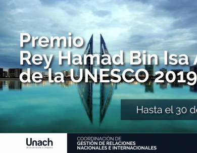 Premio Rey Hamad Bin Isa Al-Khalifa de la UNESCO 2019